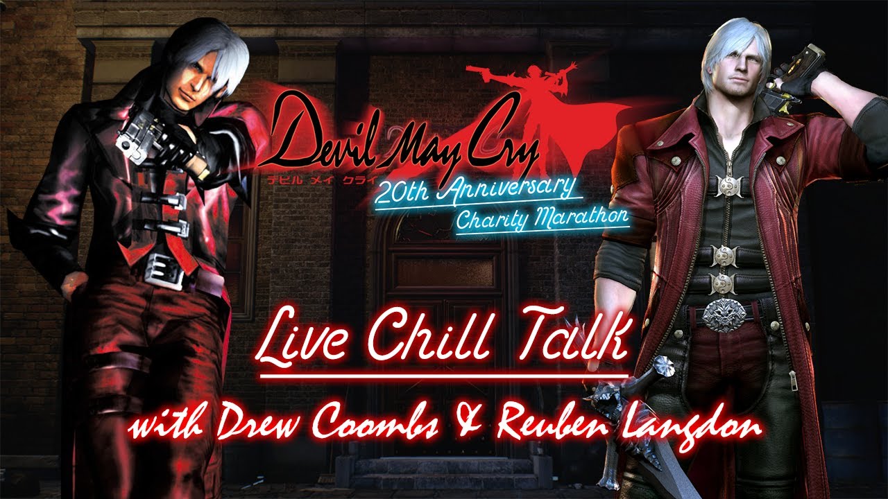 Drew Coombs & Reuben Langdon Chill Talk for Devil May Cry's 20th Anniversary Charity Marathon