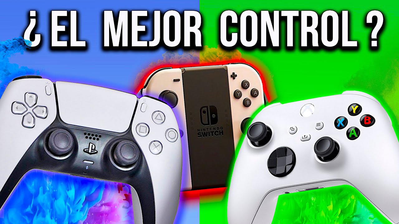 EL MEJOR CONTROL: DUALSENSE vs XBOX SERIES vs SWITCH PRO CONTROLLER 🎮😮 || Jugamer