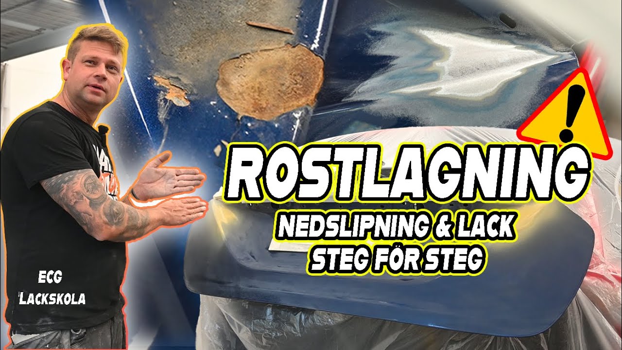 LACKSKOLA SÅHÄR FIXAR DU ROSTEN!!
