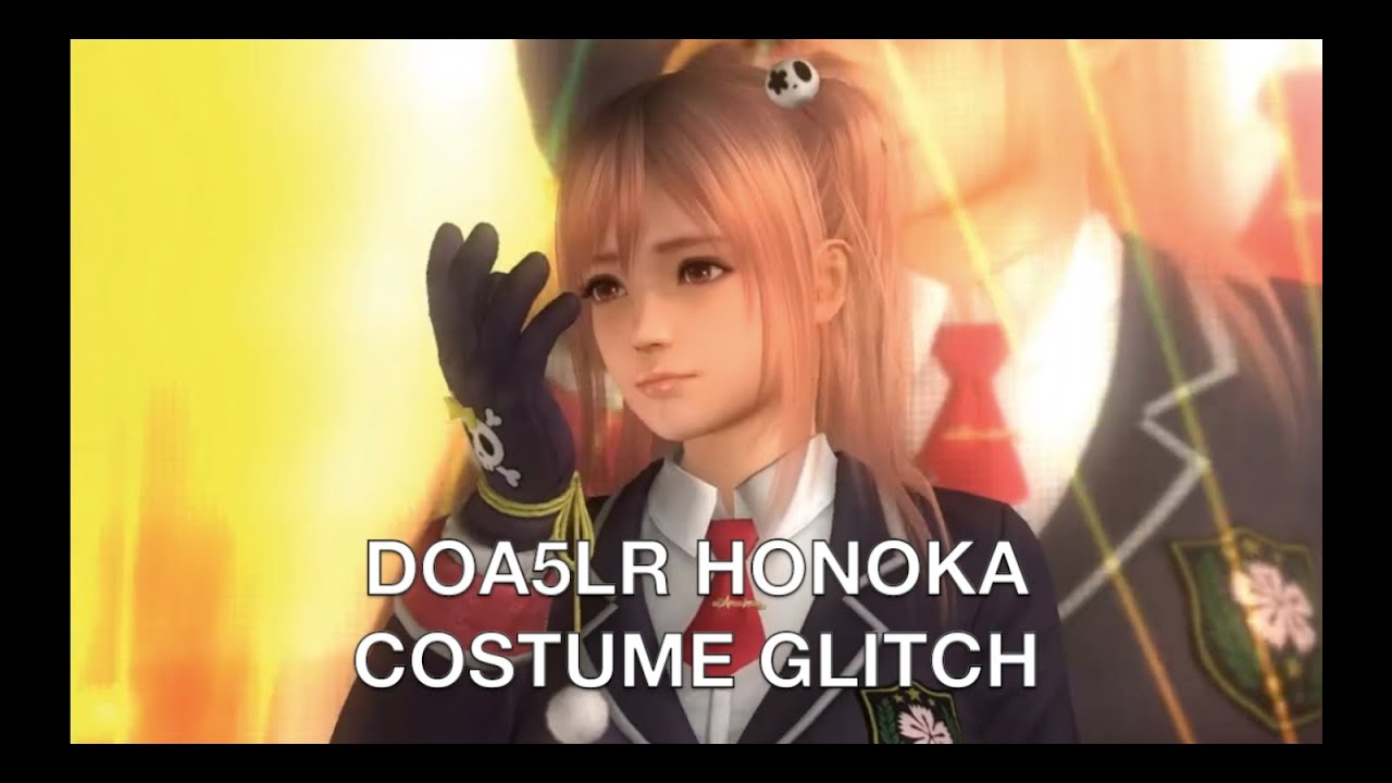 Dead or Alive 5 Last Round - NEW Honoka All Character Costume Glitch