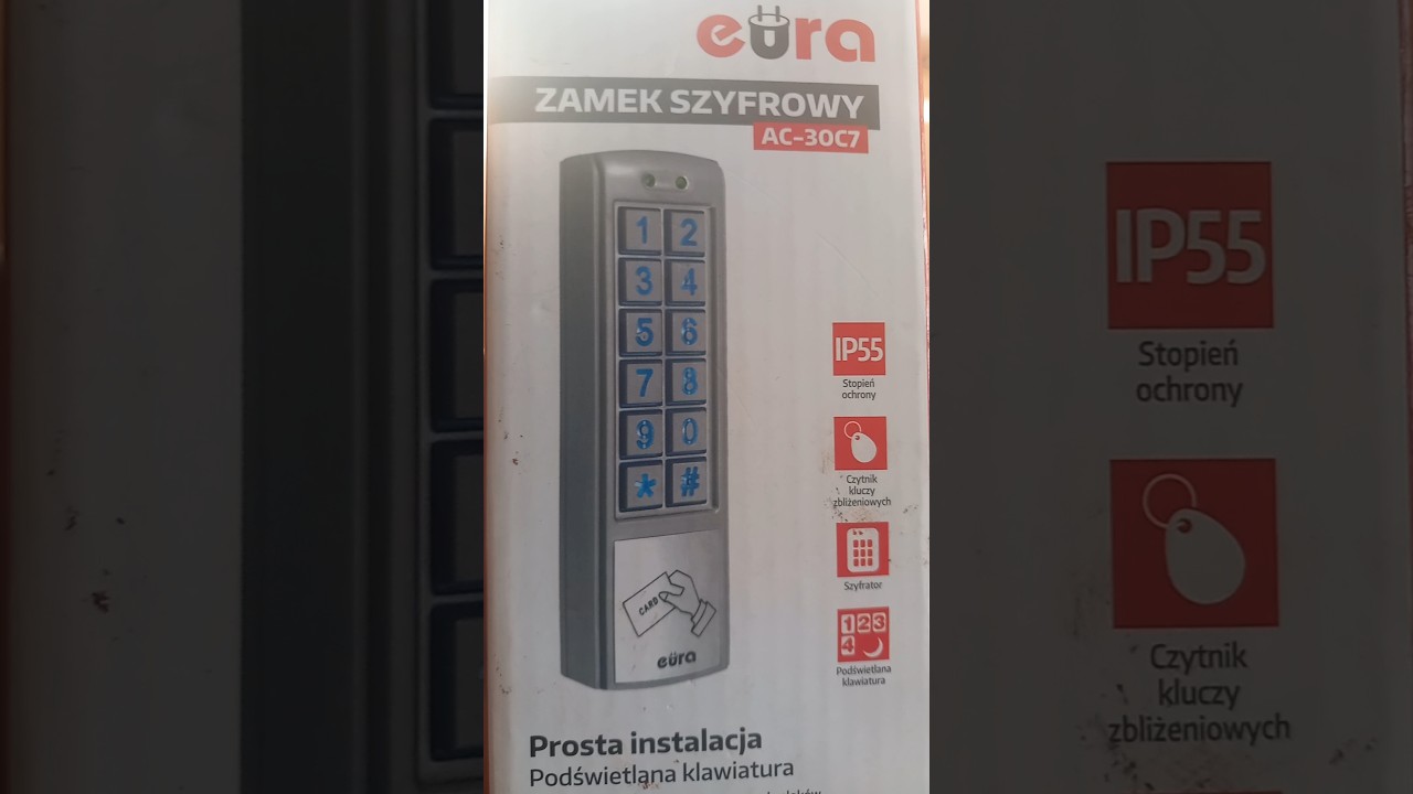 Jak zakodować zamek szyfrowy do furtkiAC-30C7 za pomocą kodu Master #diy#mechanik #woodworking