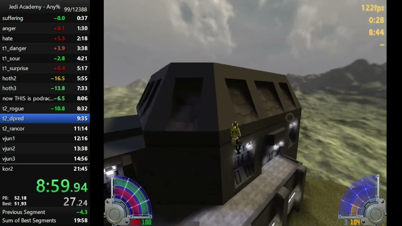 Jedi Academy Speedrun - 21:43 Any% [former World Record]