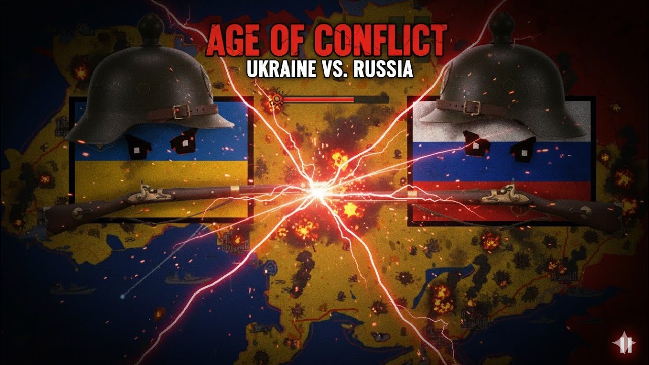 RUSSIA vs UKRAINE WAR SIMULATION 🇷🇺🇺🇦 | AGE OF CONFLICT 🔥