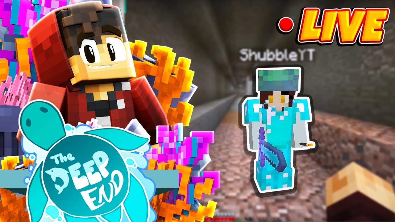Minecraft: The Deep End SMP! - Shubble Meets Gerald.