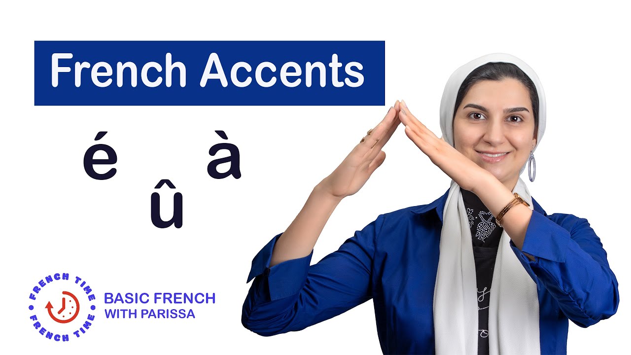 French Accents: what are the small lines on the letters??? (Basic French / Lesson 2)