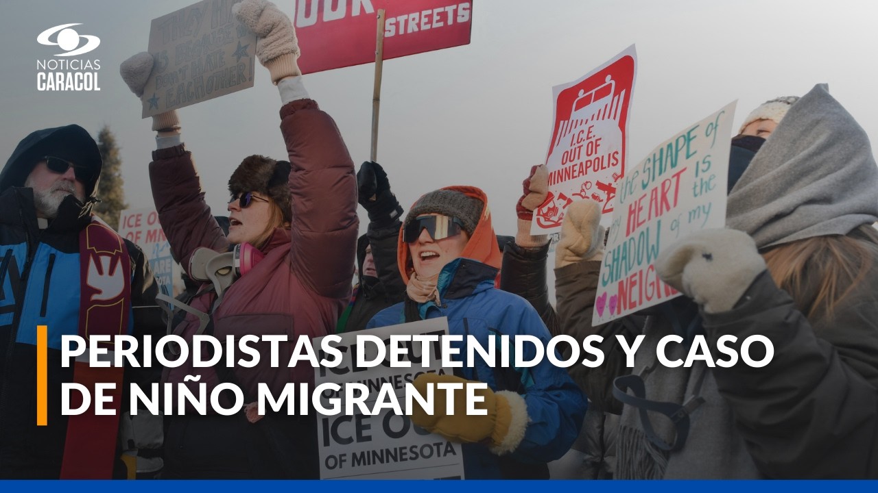 Protestas y huelga en EE. UU. contra ICE mientras avanzan arrestos y detenciones migratorias