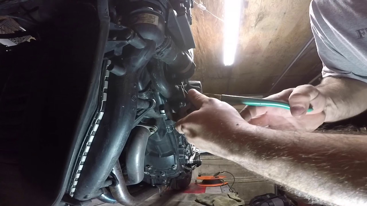 K1300 radiator removal