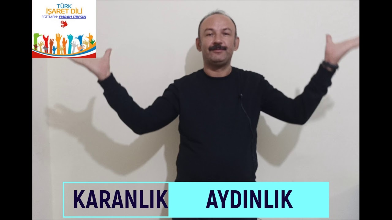 İŞARET DİLİ ZIT KAVRAMLAR ( Türk işaret dili  Ders-7 Zıt Anlamlı Kelimeler)