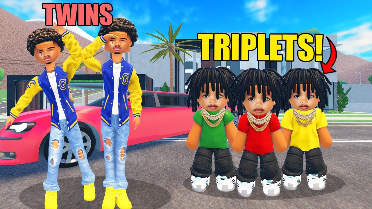 TWIN BROTHERS ADOPT The Most REALISTC TRIPLETS In LIFETOGETHER RP..