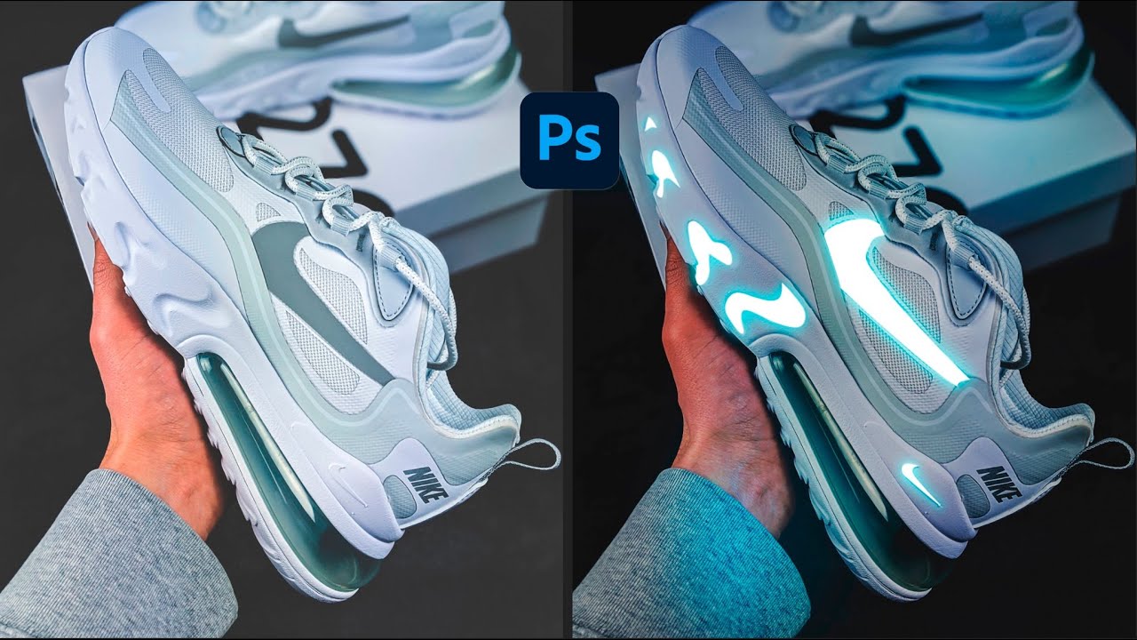 Scarpe luminose al neon - Photoshop tutorial