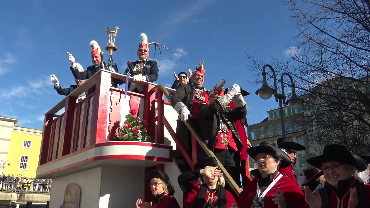 Rosenmontagsumzug der Foaset in Fulda 2025 - HoBiFa Hofbieber