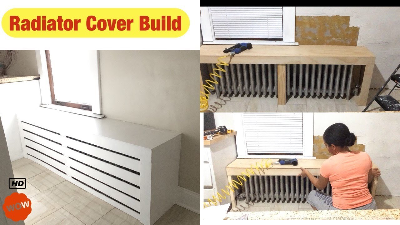 ✅HOW TO BUILD A RADIATOR COVER | EASY DIY | KITCHEN RENOVATION
