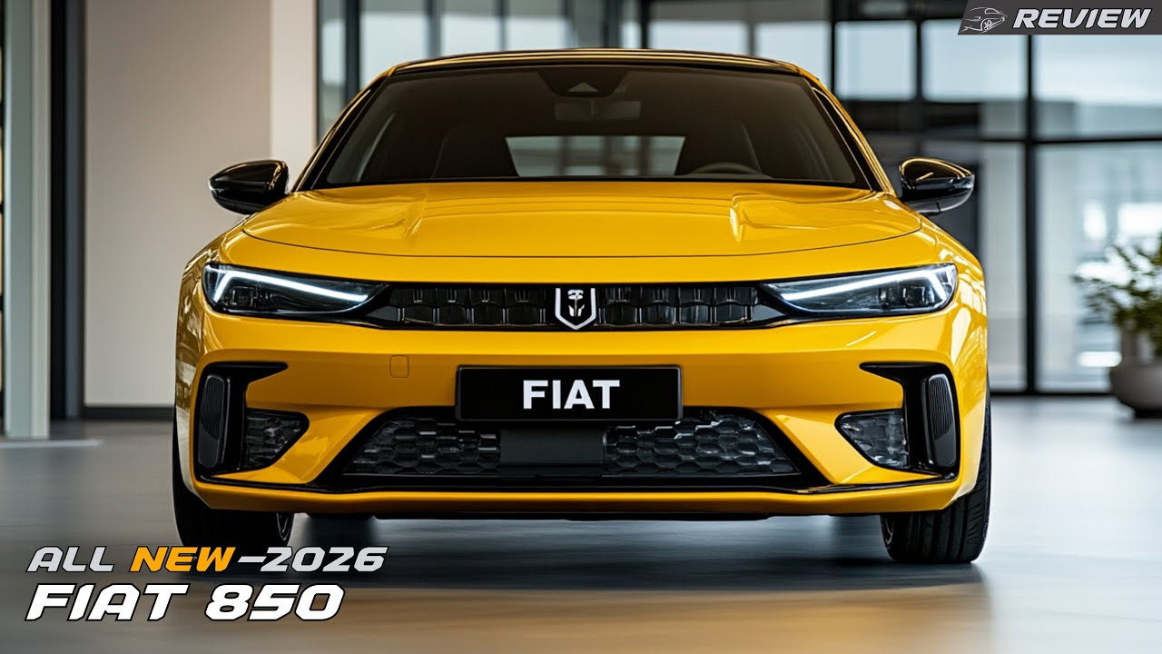 2026 Fiat 850: A Classic Car with a Modern Touch!