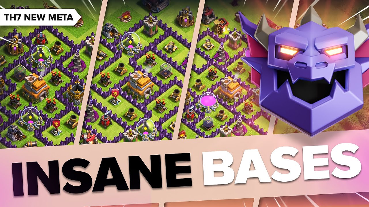 TOP 3 BEST TH7 Anti 2 Star RANKED Bases After Update + Base Links