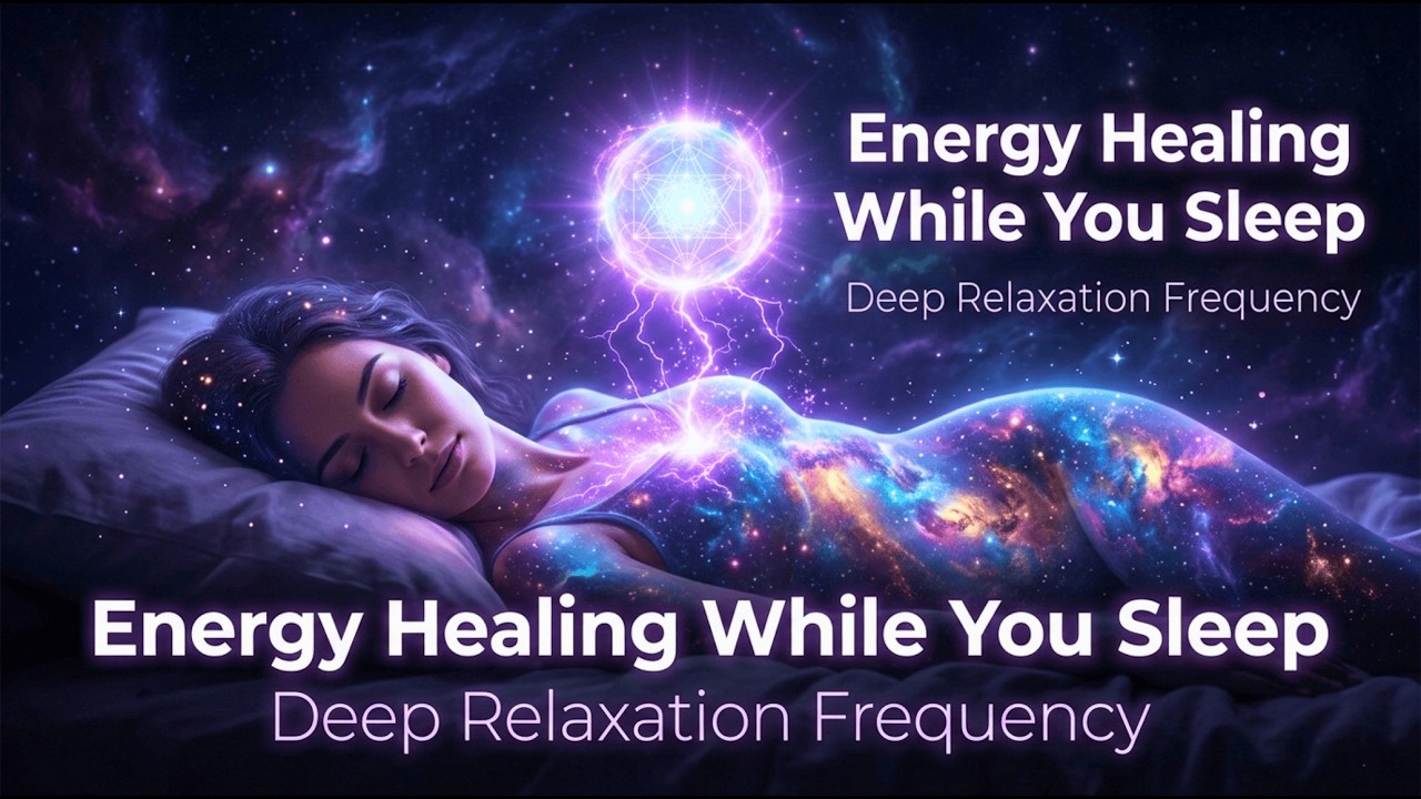 432Hz + 528Hz + 741Hz Deep Sleep Healing – Full Body Regeneration & Emotional Detox
