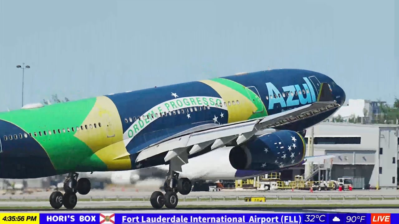 🔴   LIVE  Fort Lauderdale-Hollywood International Airport・FLL Plane spotting
