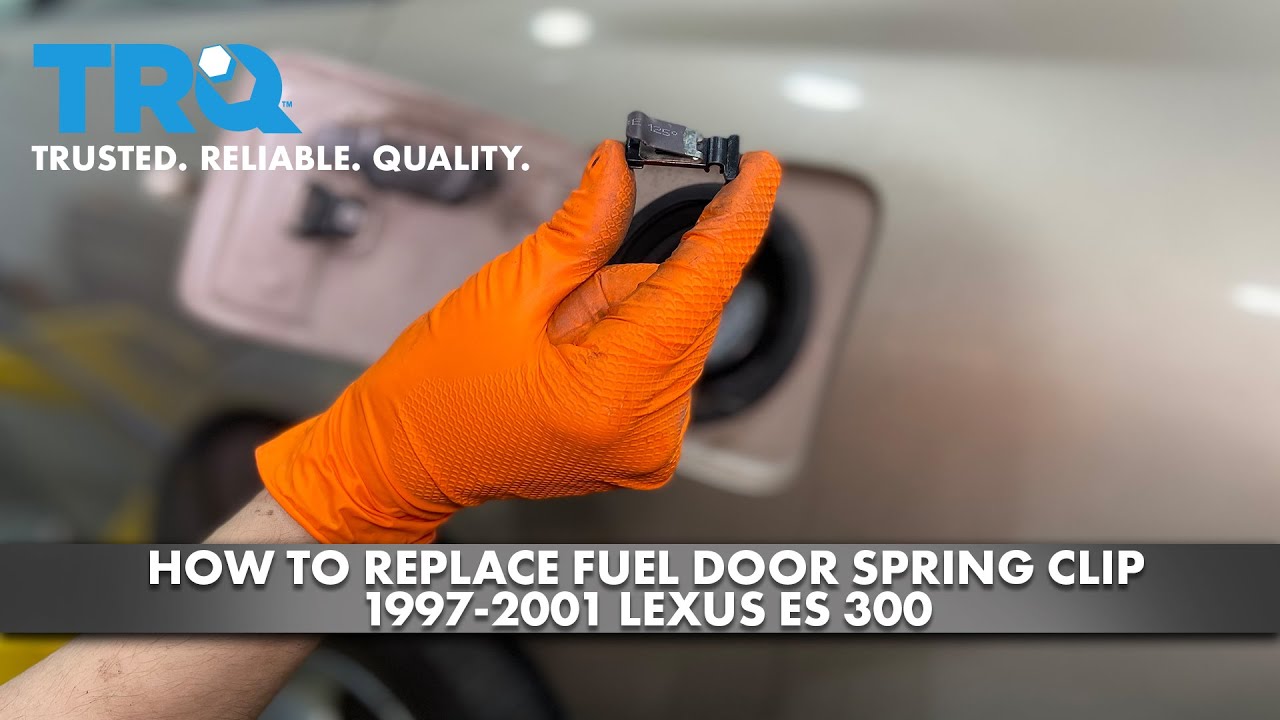How to Replace Fuel Door Spring Clip 1997-2001 Lexus ES 300