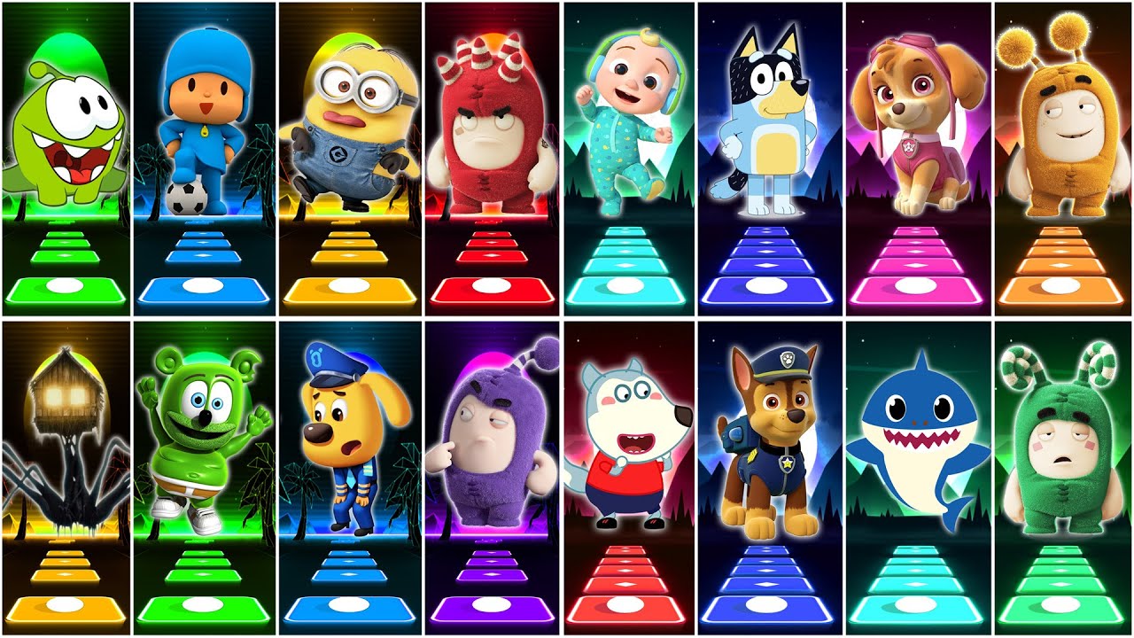 Oddbods Friends All Video Megamix. 🆚 Paw Patrol  🆚 Cocomelon 🆚 Minions 🆚 Baby Shark 🎶 Who Will Win?