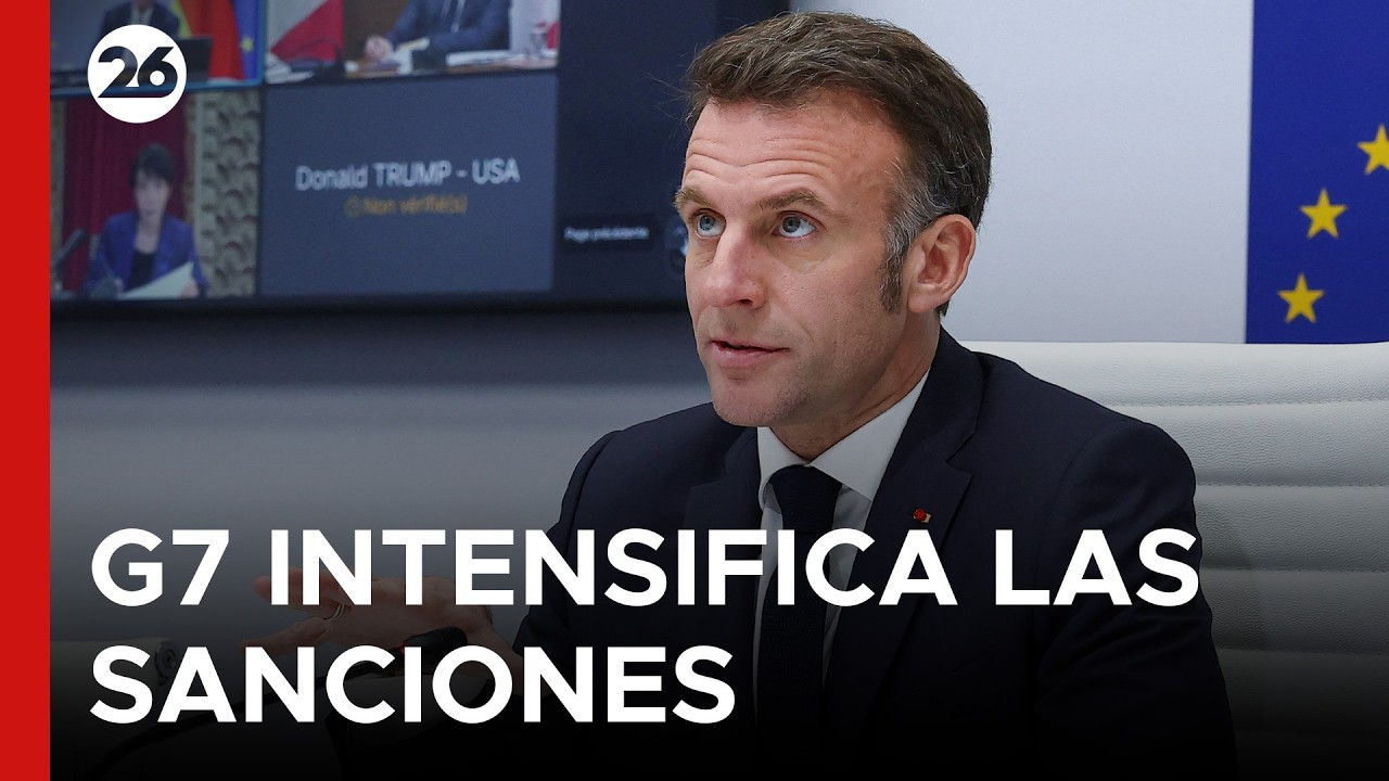 🚨 CONDENA GLOBAL | Los líderes del G7 rechazan levantar las sanciones a Moscú