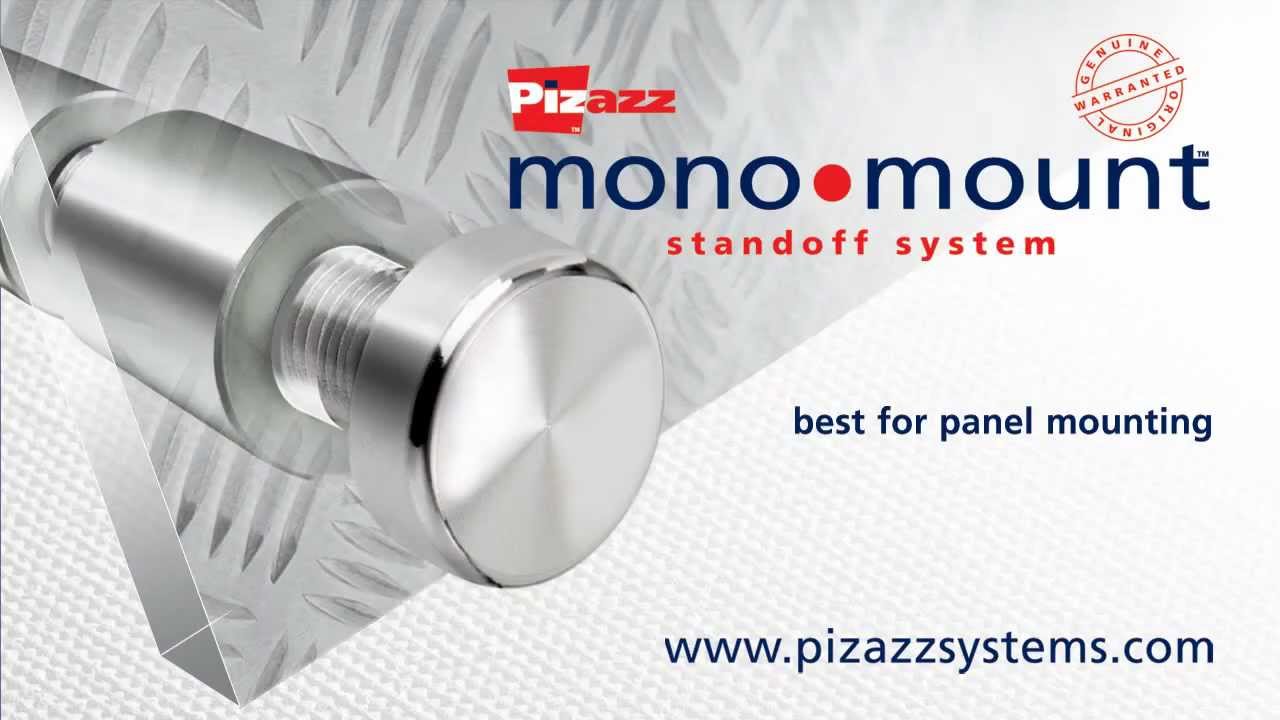 Pizazz mono&bull;mount Standoff System