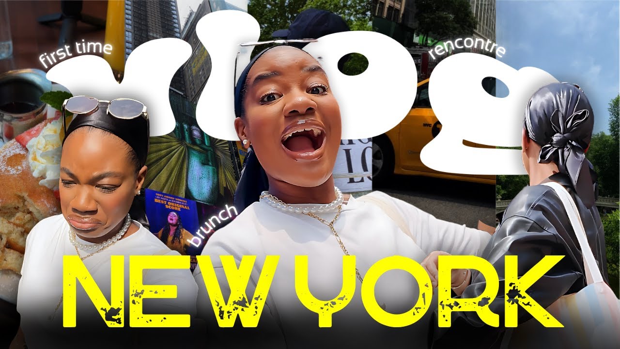VLOG : MA TOUTE PREMIÈRE FOIS À NEW YORK, SEULE  ! (brunch, Times Square, hot dog, rencontres...)