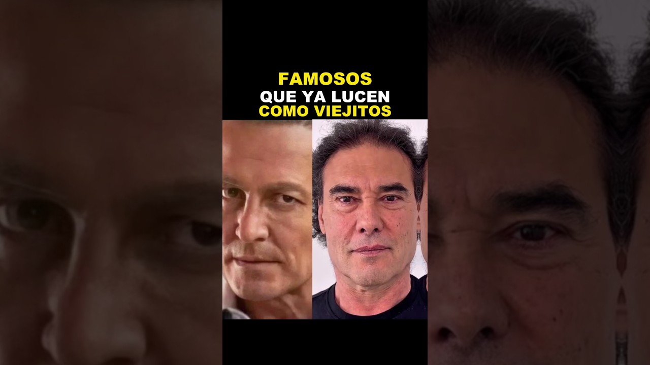 Famosos que ya se ven viejitos #noticias