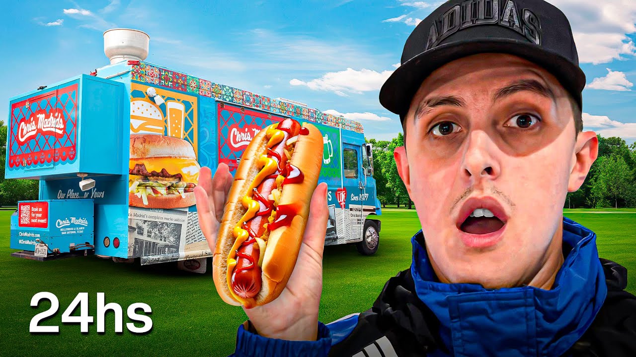 24 Horas Comiendo Comida Callejera