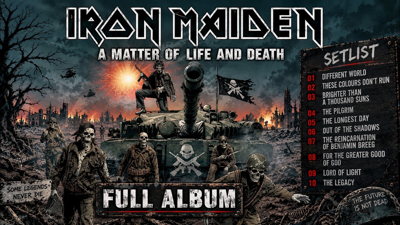 IRON MAIDEN &ndash; A MATTER OF LIFE AND DEATH | FULL ALBUM