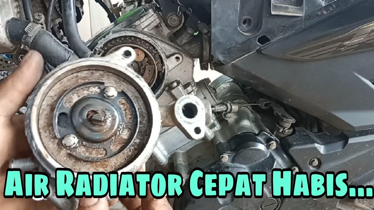 Jupiter MX King Air Radiator Cepat Habis @Asm Channel