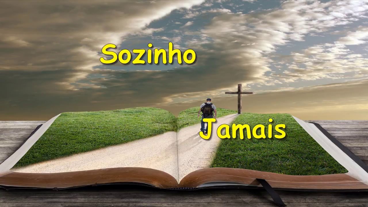 Gerson Rufino - Sozinho Jamais (Playback Legendado 3 tons abaixo do tom original)