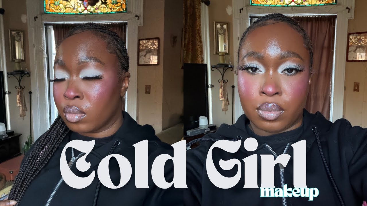 ICE PRINCESS MAKEUP| makeupbychelseax & cold girl makeup trend