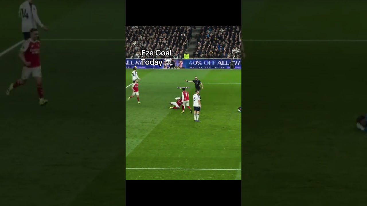 Eberechi Eze&rsquo;s HUGE second goal for Arsenal vs Tottenham today! 😍 So happy for him&hellip;❤️