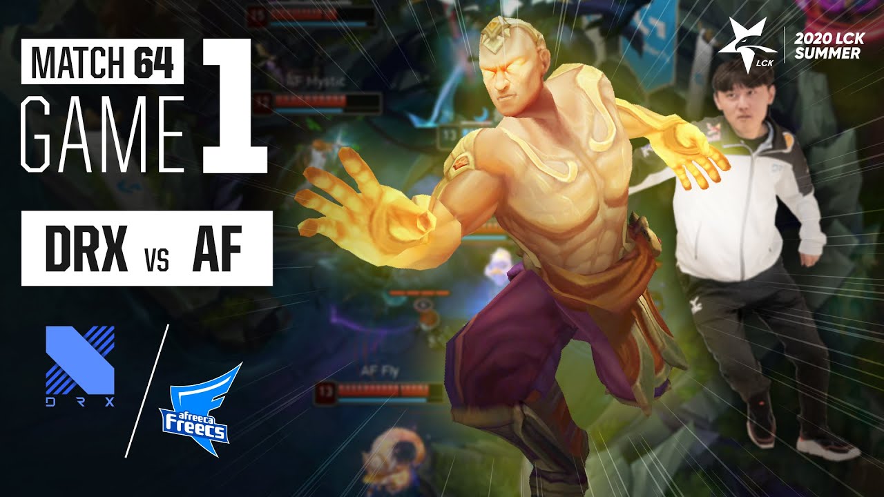 캐리형 정글러! 변! 신!  | DRX vs 아프리카 H/L 08.01 | 2020 우리은행 LCK 서머 스플릿