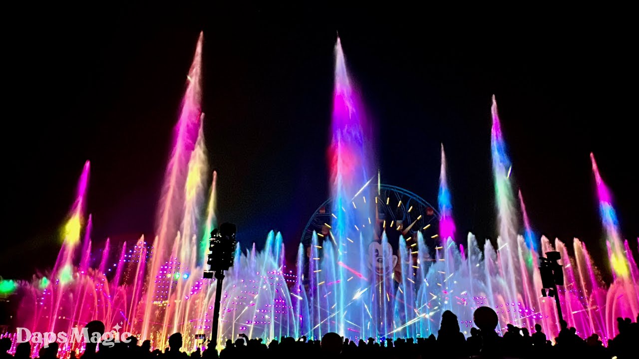 World of Color - ONE | Disney California Adventure | Nov. 2023 4K