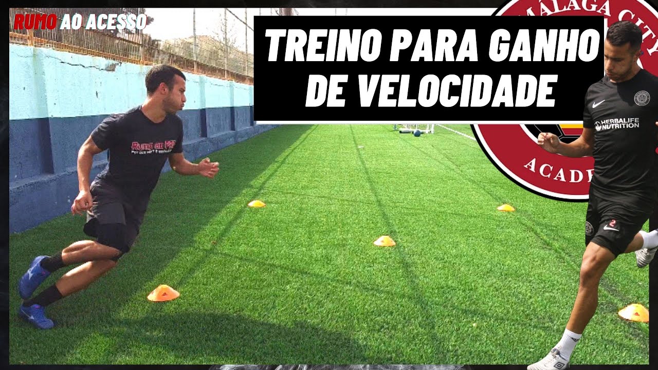 Sessão de Velocidade para Jogadores de Futebol Completa