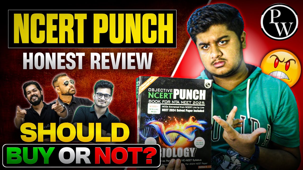 PW NCERT Punch(2025 Edition) Book Review🔥 Worth it or Not? #pw