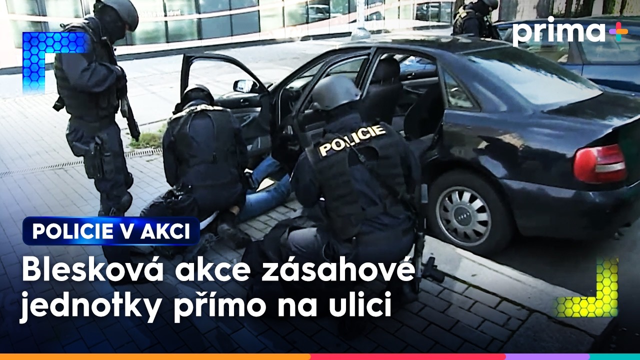 Muže v kuklách se zbraněmi překvapí zásahová jednotka  | Policie v akci