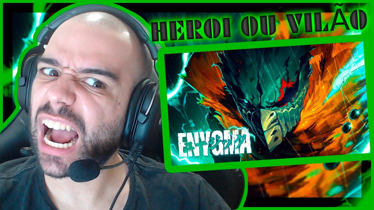 ANÃO DARK VENDO Feridas e Sangue | Deku Dark (Boku no Hero) | Enygma - REACT