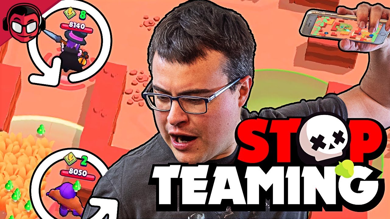 ¡¡POR FAVOR, DEJAD DE HACER TEAMING CONTRA MI!! Maestro del Showdown | Brawl Stars