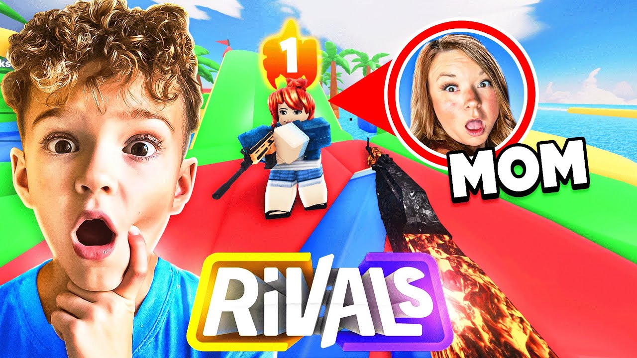 Mom Plays Roblox Rivals For The FIRST TIME Ever 🤣