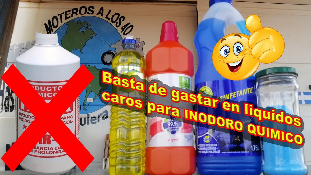 Producto casero para INODORO QUIMICO