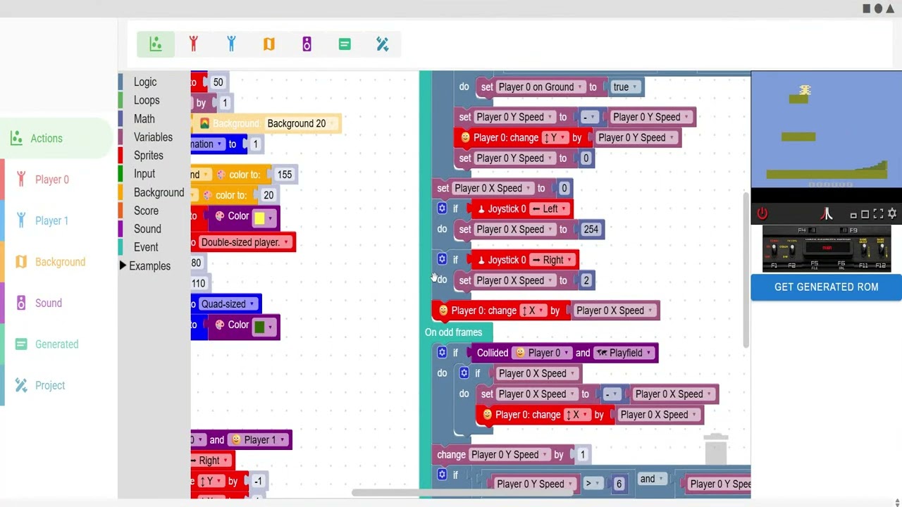 VCS Game Maker: Slopes test (description...again)