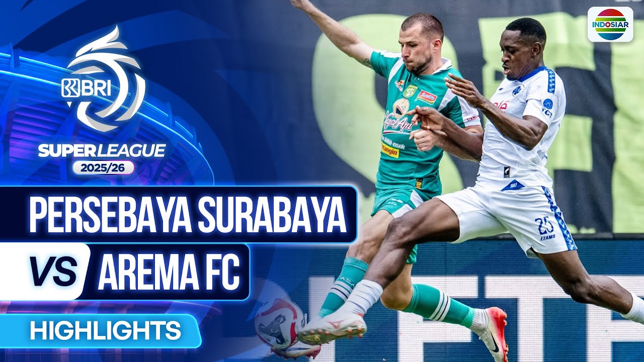 Persebaya Surabaya VS Arema FC - Highlights | BRI Super League 2025/26