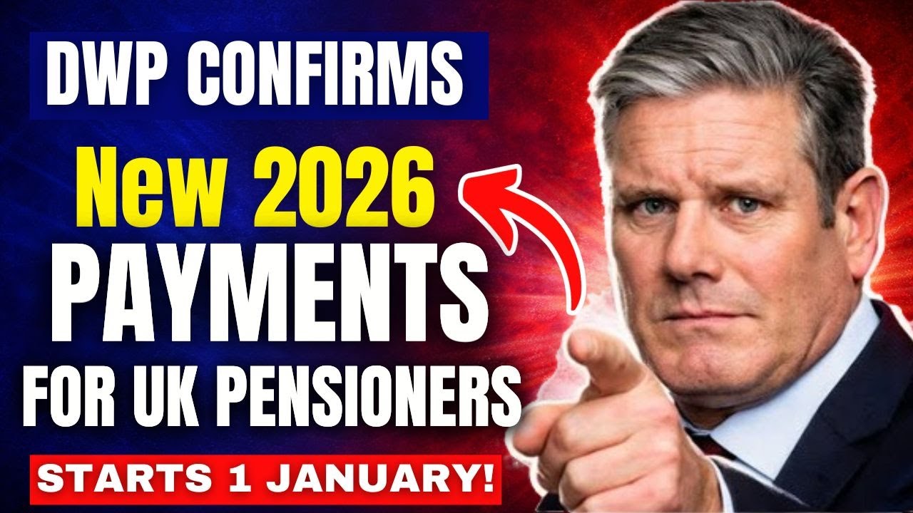 🎬 DWP CONFIRMS New 2026 Payments for UK Pensioners &ndash; Starting January!
