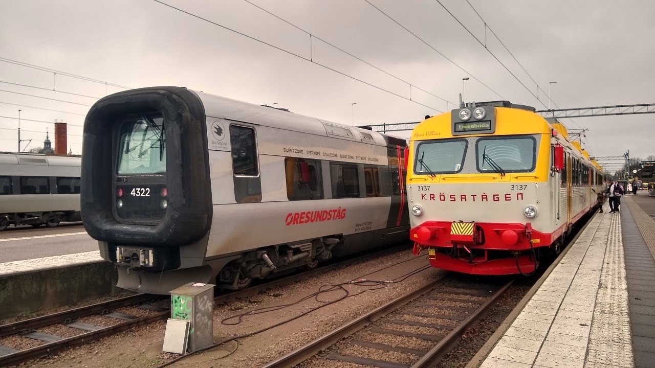 Tågresa Skåne - Stockholm via Kalmar (Kustpilen Y2!)
