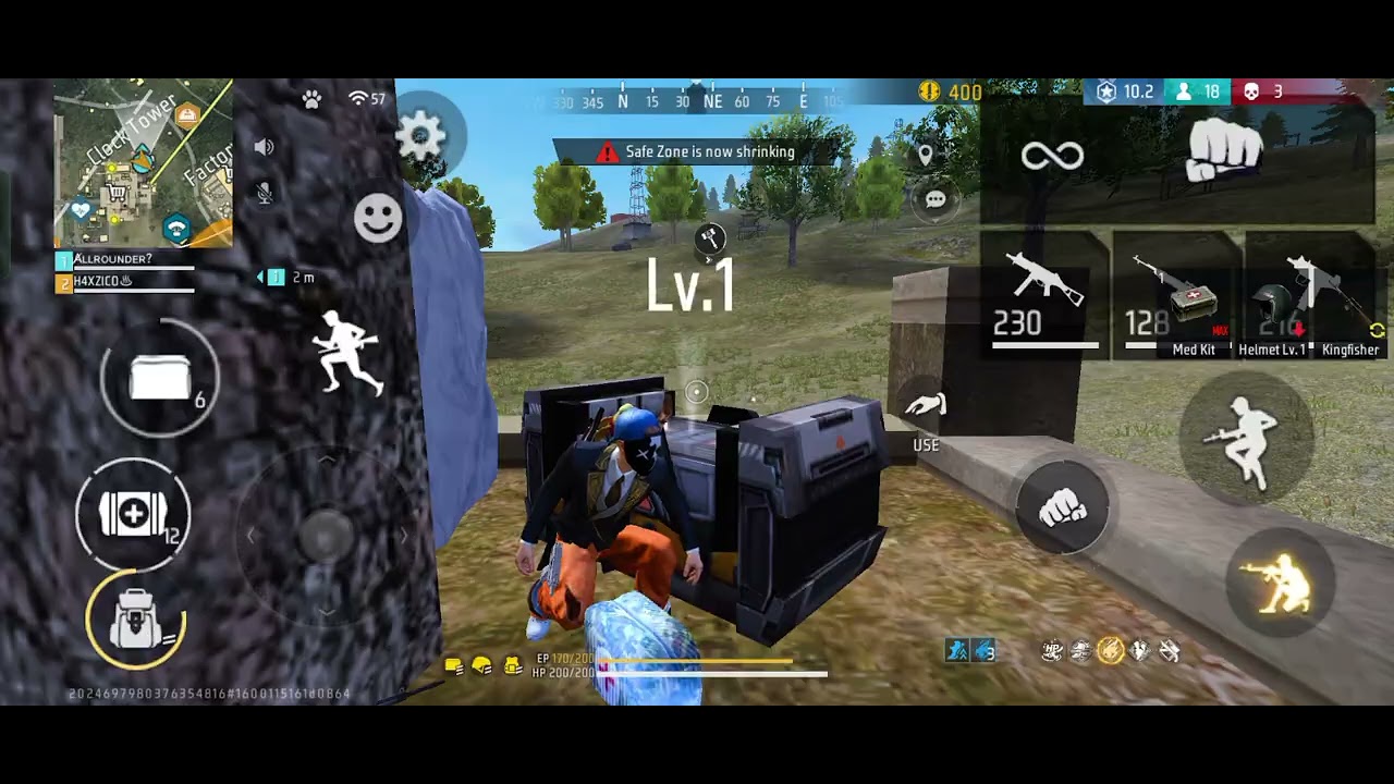 Free fire match with my friend please like and subscribe ♥️