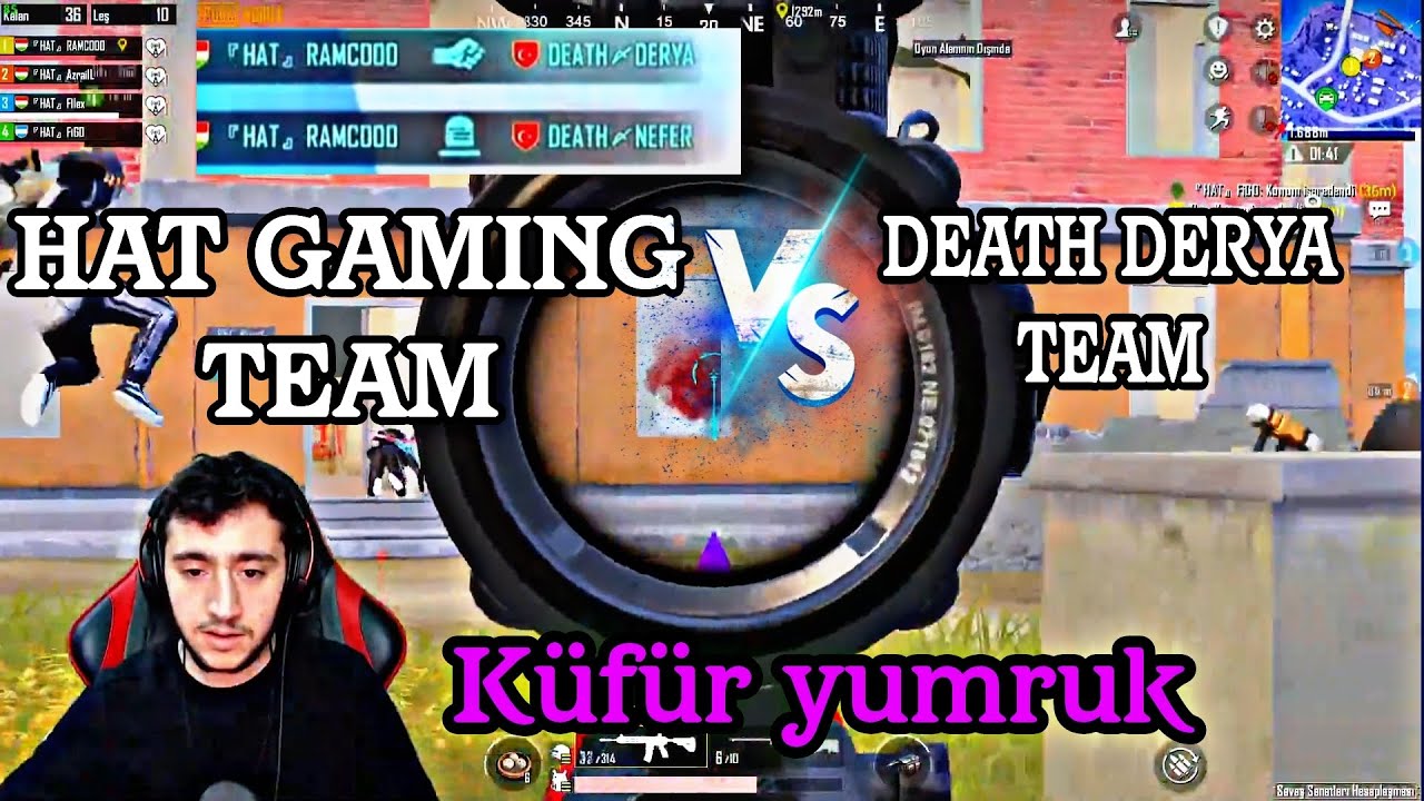 HAT Gaming Team Vs Death Derya Team /Pubg Mobile Yayinci Karşılaşması