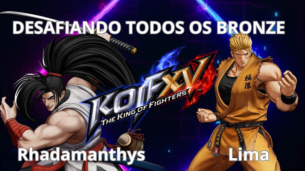RHADAMANTHYS VS LIMA [DESAFIANDO TODOS OS BRONZE - KOF XV]