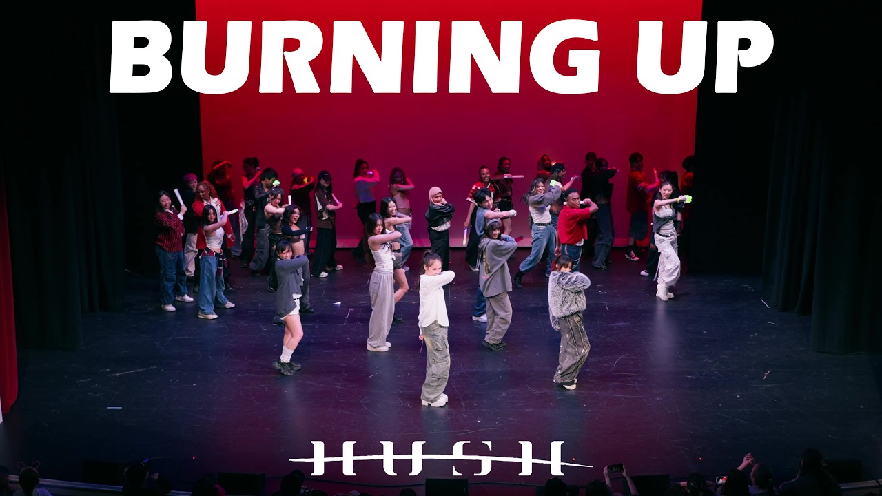 [KPOP SHOWCASE] MEOVV (미야오) - ‘BURNING UP’ | Live Performance by HUSH BOSTON