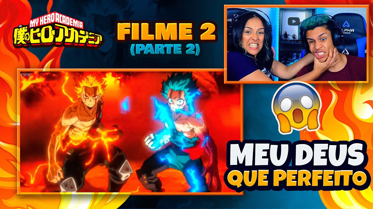 BOKU NO HERO - O Filme 2: Heroes Rising (PARTE 2)  🇧🇷 | [React em Casal] 🔥